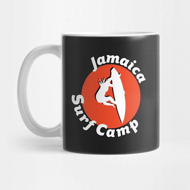 Surfer T-Shirt: Jamaica Surf Beach Camp by loltshirts